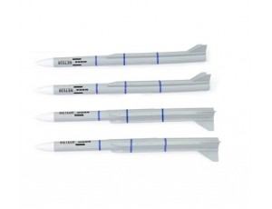 Freewing Eurofighter Typhoon 90mm EDF Jet BVRAAM Missiles Set 